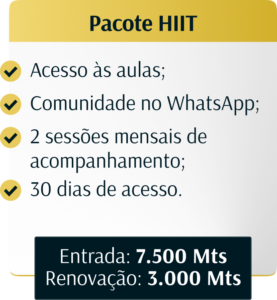 Pacote HIIT